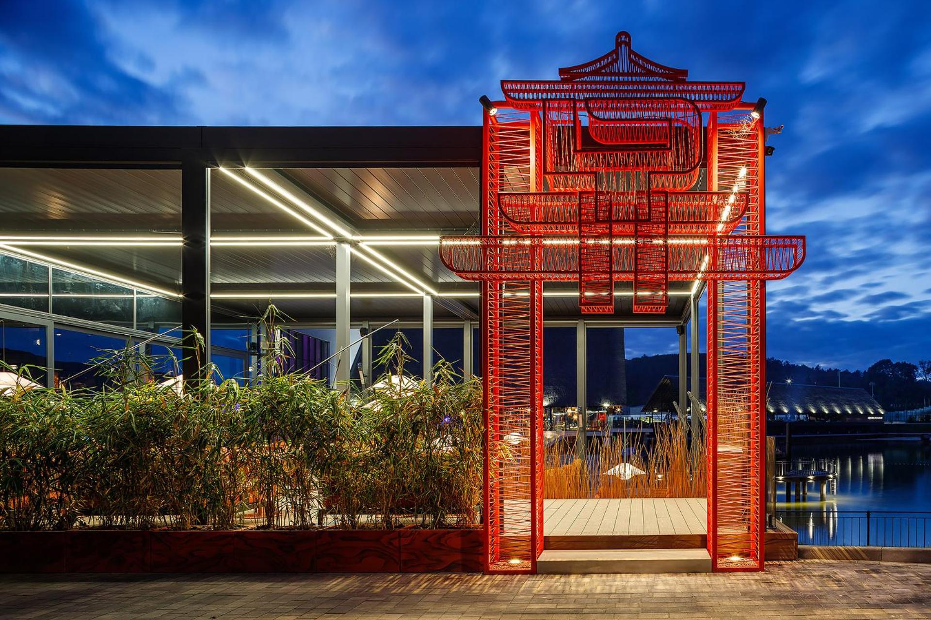 Emily Resort Lviv Exterior photo The Chinese pavilion