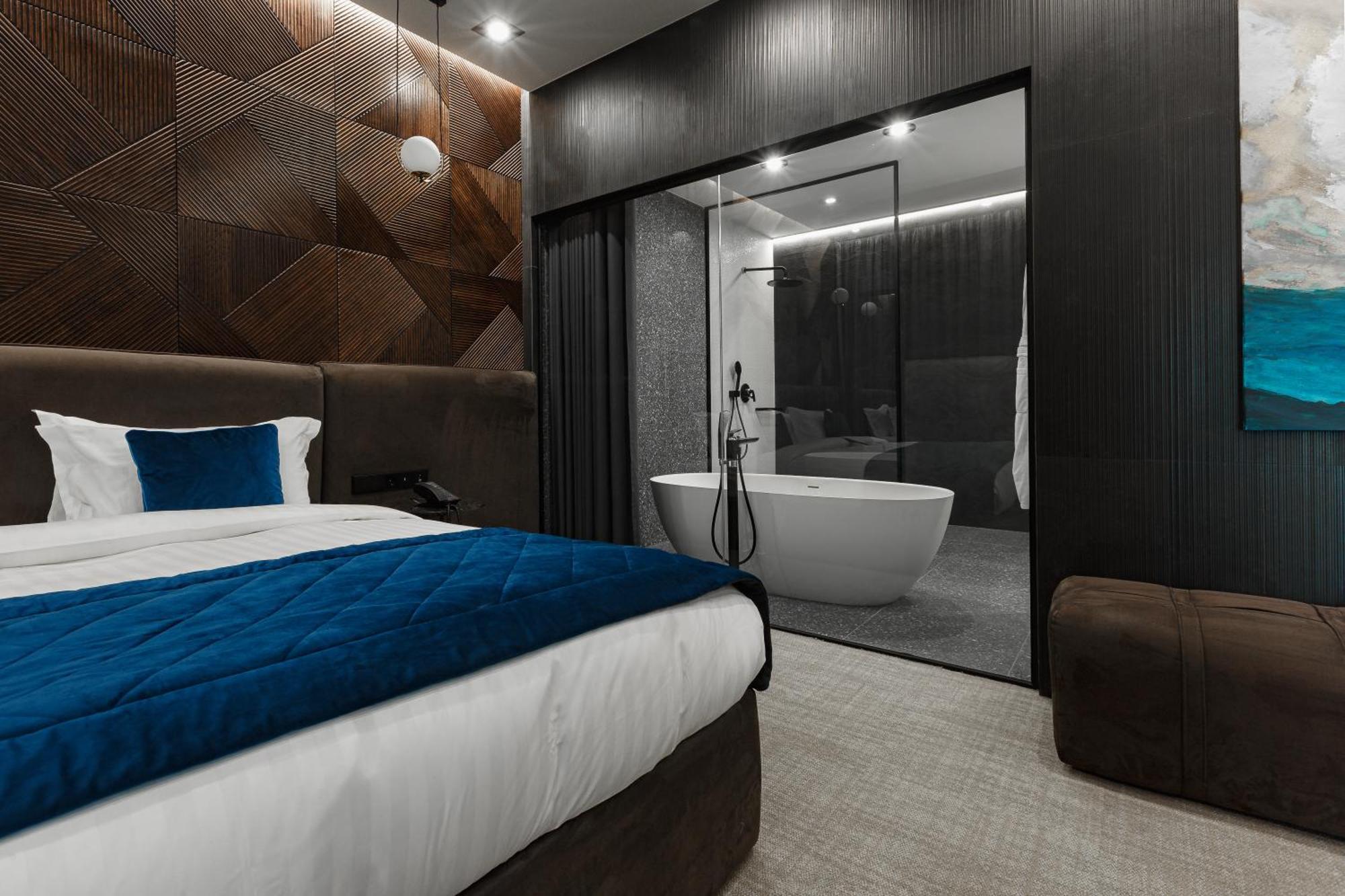Emily Resort Lviv Exterior photo A 3D rendering of a hotel room